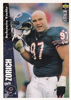 Chris Zorich Chicago Bears 1996 Upper Deck Collector's Choice NFL #292